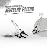 Versatile wire looping and shaping pliers for jewelry and beadwork.